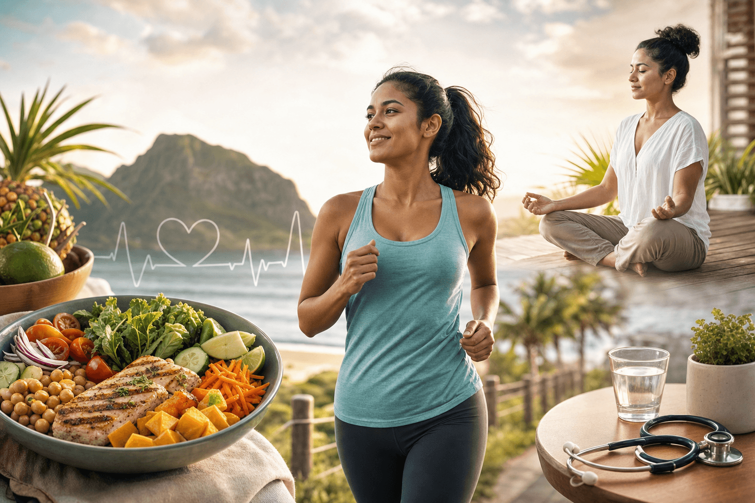 Heart-Healthy Living in Mauritius: Diet, Movement and Stress